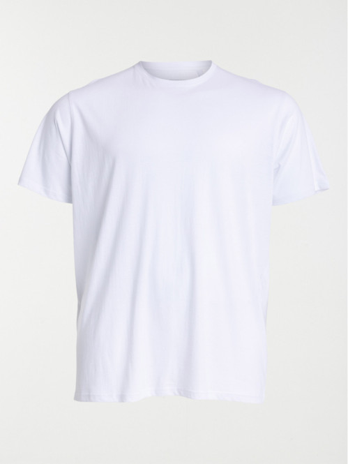 T-shirt blanc homme grande...