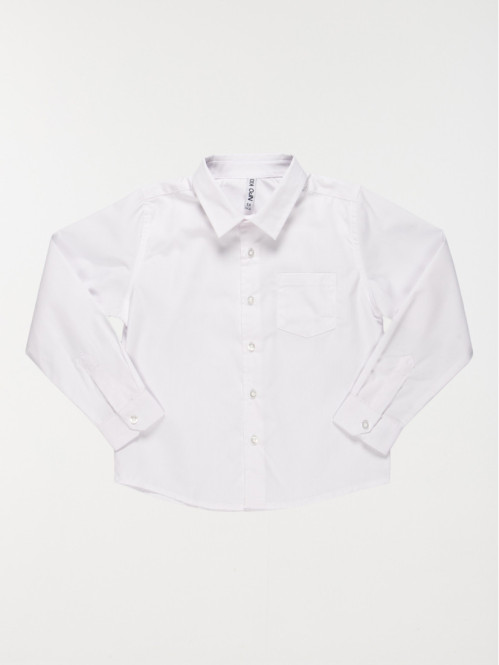 Chemise coupe régular garçon (3-8A)