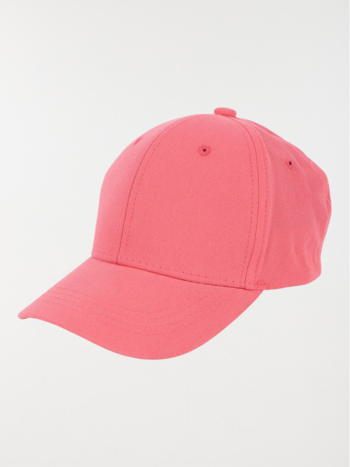 Casquette sorbet fraise fille