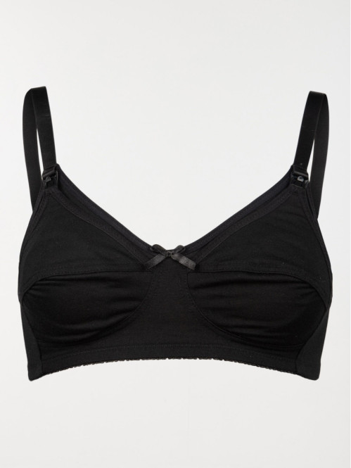 Soutien-gorge d'allaitement noir 