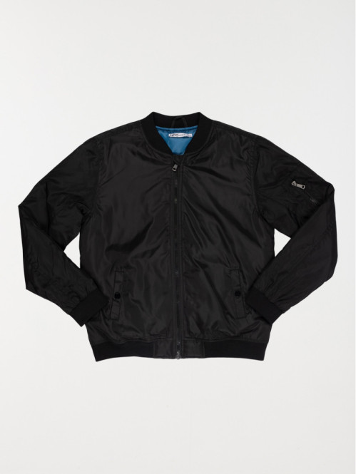 Blouson noir garçon (XXS-M)