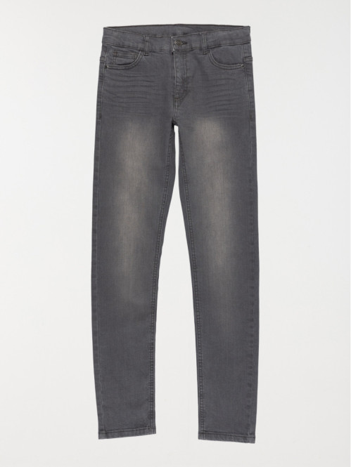 Pantalon slim gris garçon (XXS-M)