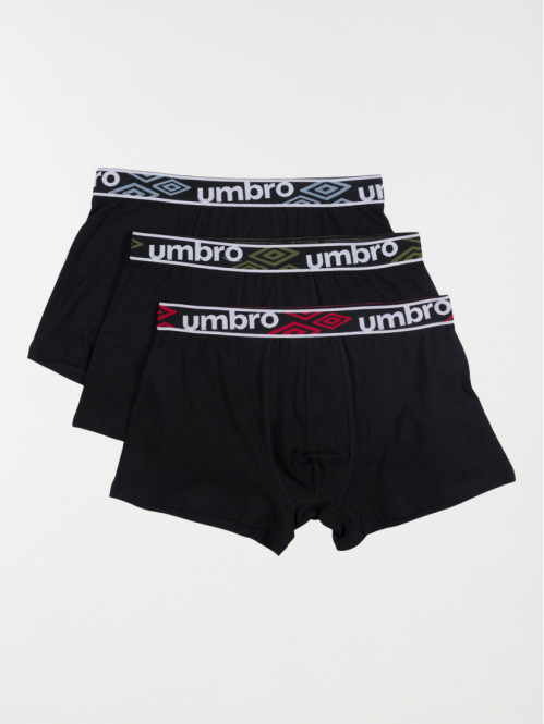 Lot de 3 boxers Umbro homme