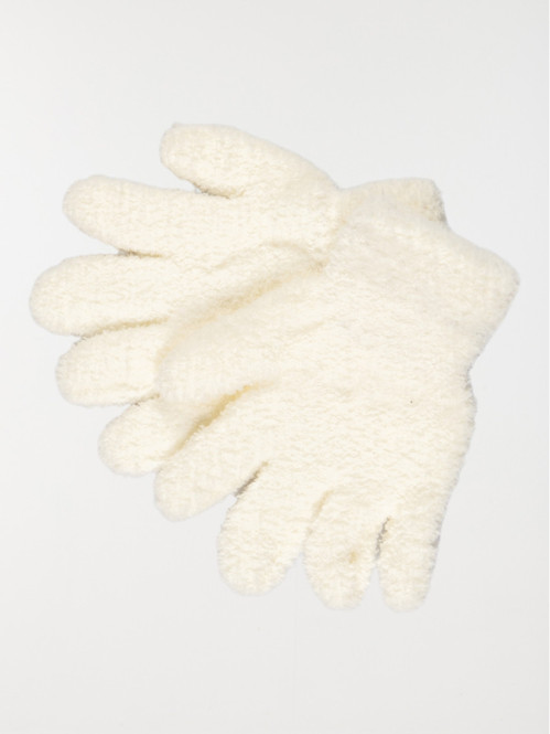 Gants tout doux écru fille