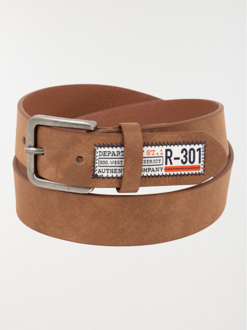 Ceinture marron garçon