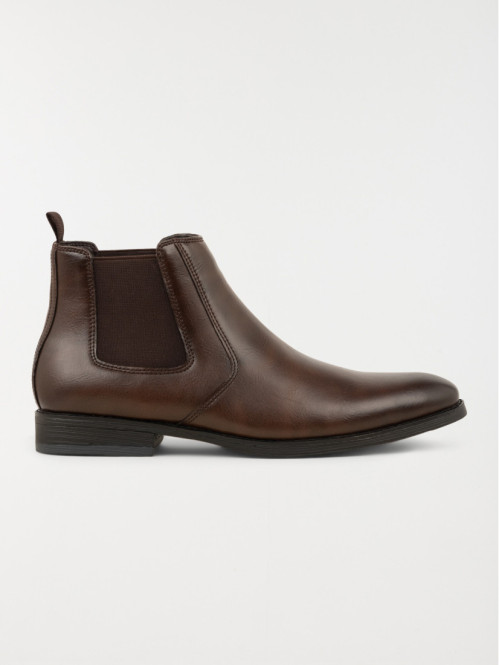 Bottines marrons homme (40-46)