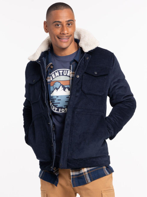 Blouson marine navy homme