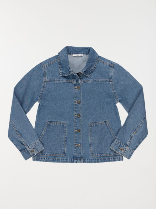 Veste en jean stone fille (XXS-M)