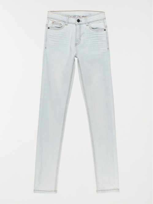 Jean skinny bleach denim...