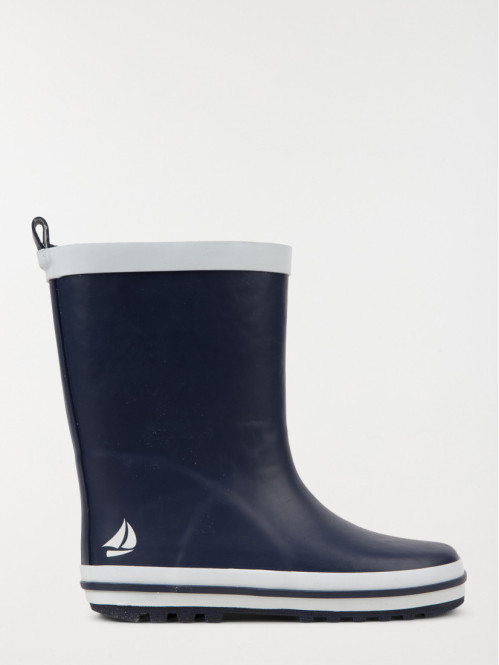 Bottes de pluie navy garçon (31-35)