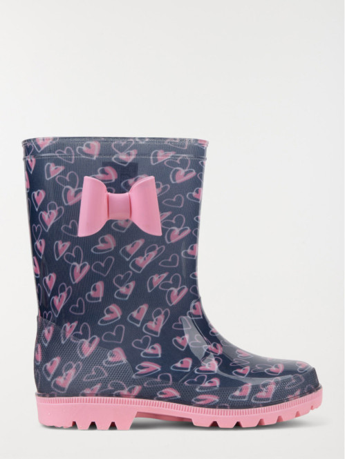 Botte de pluie fille noeud (31-35)