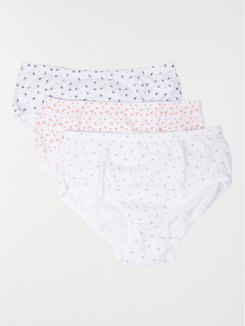 Lot de 3 culottes imprimées...