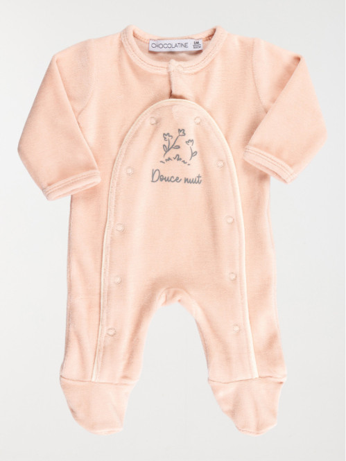 Dors bien fleurs fille (0- 9M)