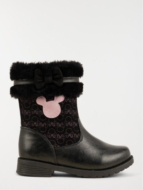 Botte noires Mickey Girly...