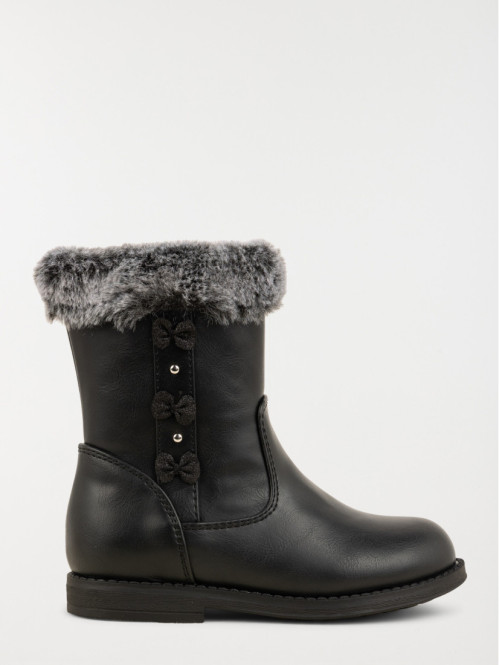 Bottes noir fille (25-30)