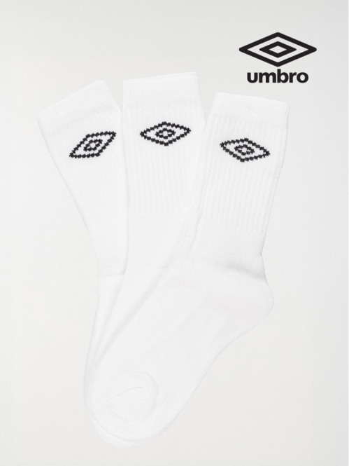 Lot 3 paires de chaussettes UMBRO garçon