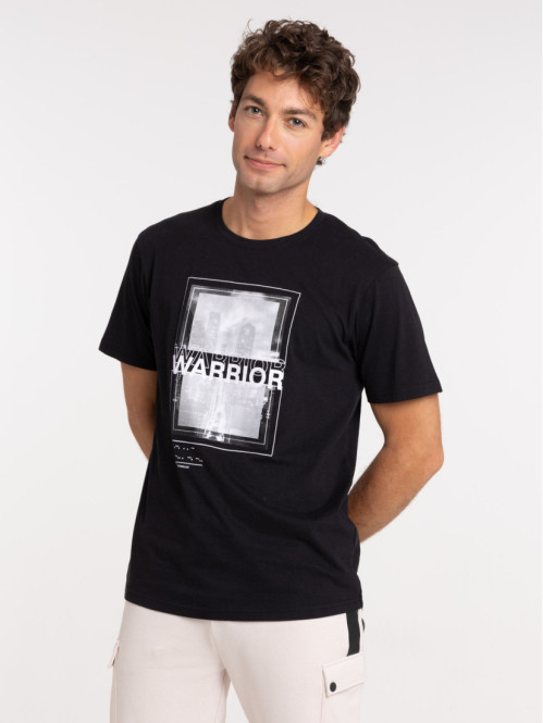 T-shirt urban warrior noir...