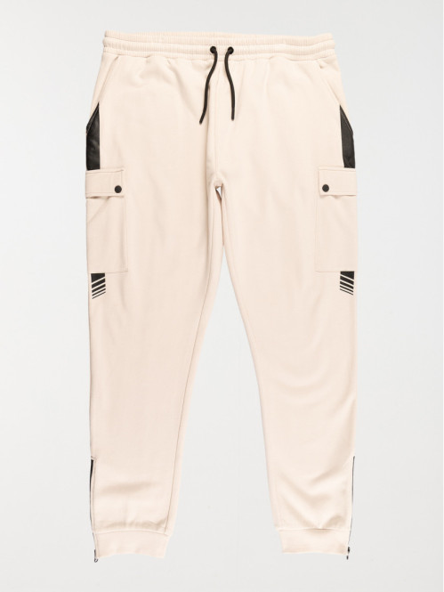 Pantalon jogging grande taille homme