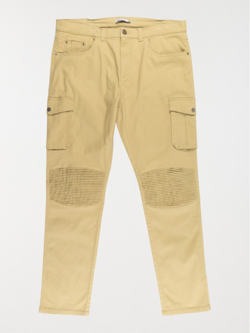 Pantalon cargo acide grande taille homme