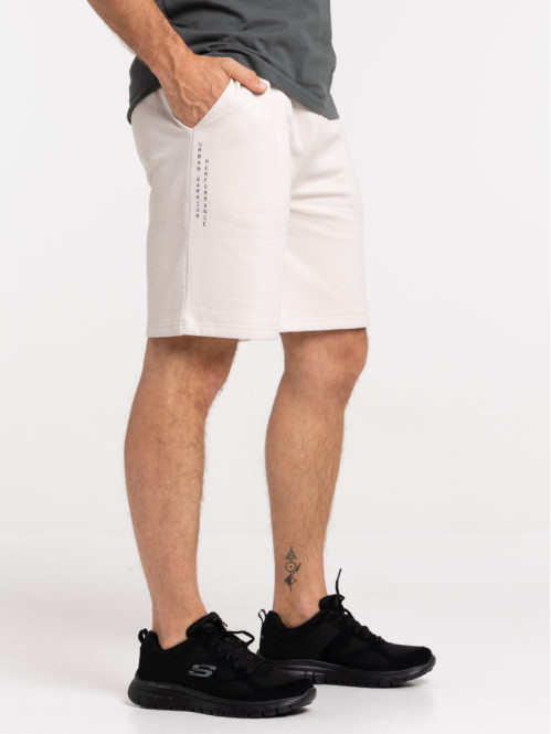 Short homme message coloris craie