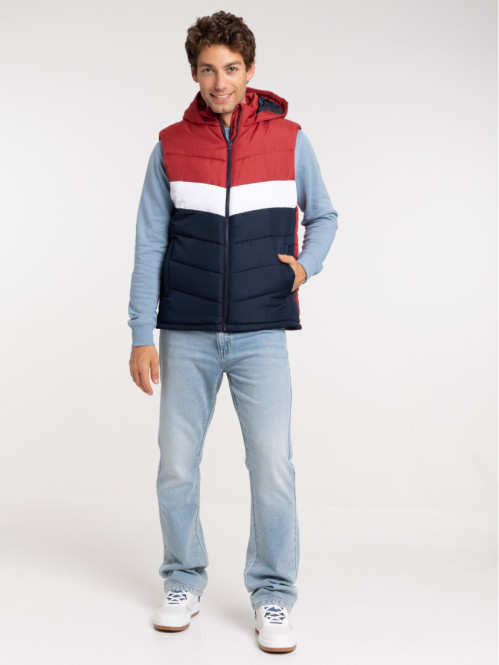 Blouson tricolore sans...