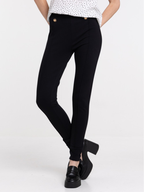 Legging milano noir femme