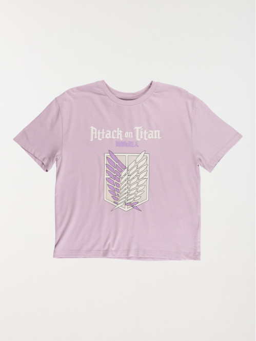 T-shirt Attaque des Titans fille (XXS-M)