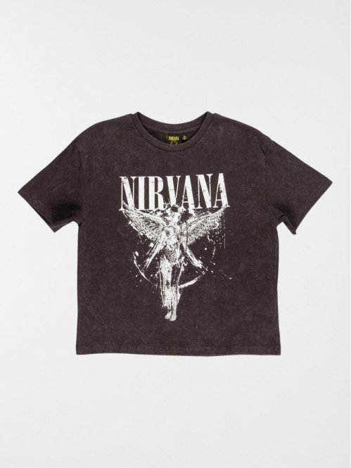 Tee-shirt fille Nirvana...