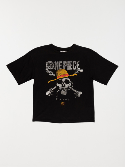 Tee-shirt noir One piece...