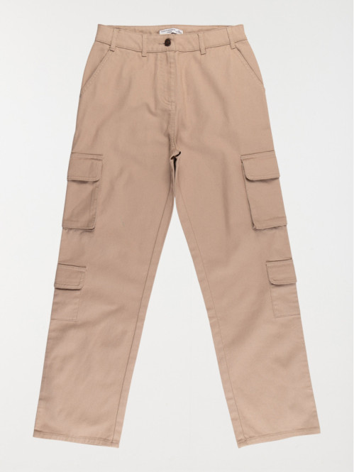 Pantalon cargo coffee fille...