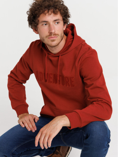 Sweat à capuche adventure homme