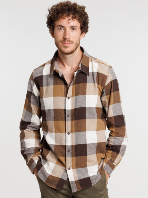 Chemise à carreaux homme pepper