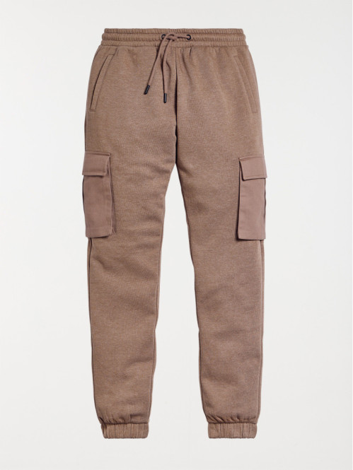 Pantalon avec poche moka clair homme