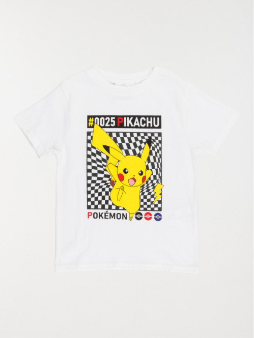 Tee-shirt Pikachu Pokémon garçon (3-12A)