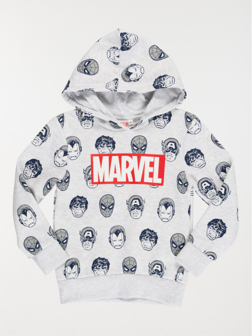 Sweat à capuche Marvel garçon (3-12A)