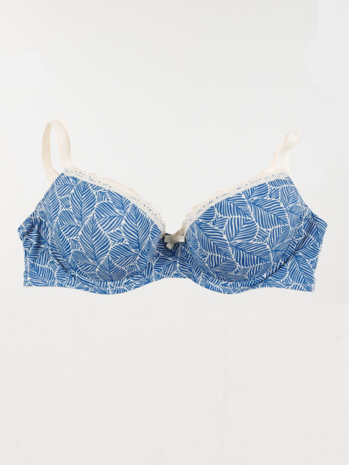 Soutien-gorge imprimé floral (85B-95E)