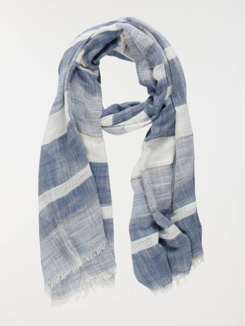 Foulard homme coloris gris