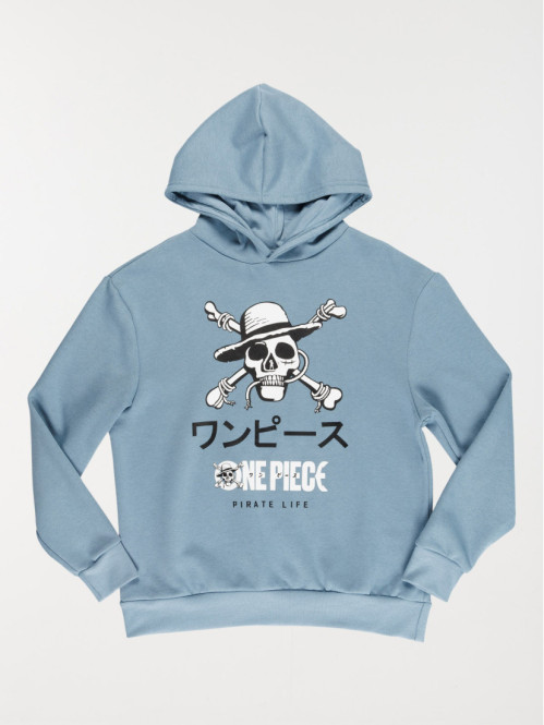 Sweat One Piece bleu garçon...