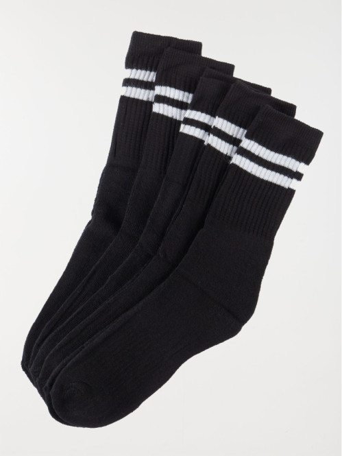 Lot 5 paires chaussettes de sport homme