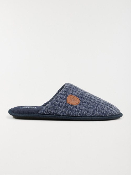 Chaussons mules homme navy...