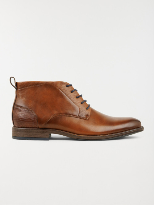 Bottines ville homme tan (40-45)