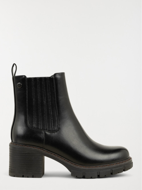 Bottines femme à talon noir (36-41)