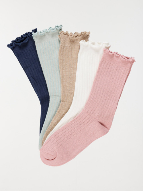 Lot de 5 paires chaussettes...