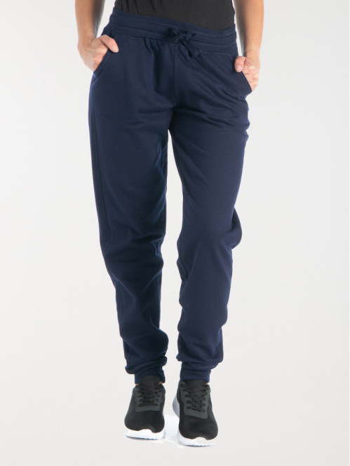 Pantalon sport marine navy femme