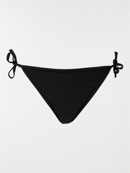 Bas de maillot de bain noir femme