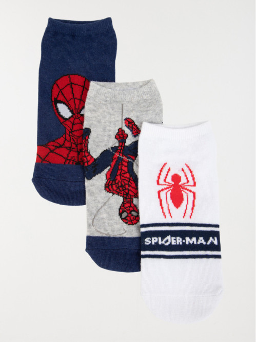 Lot chaussettes Spiderman garçon