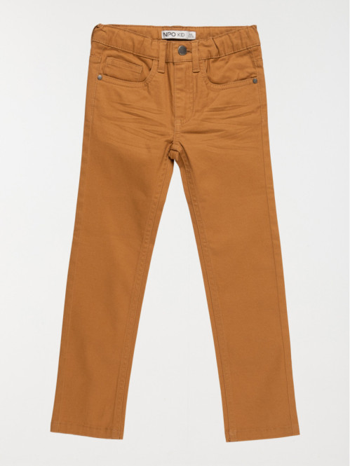 Pantalon camel foncé garçon (3-12A)