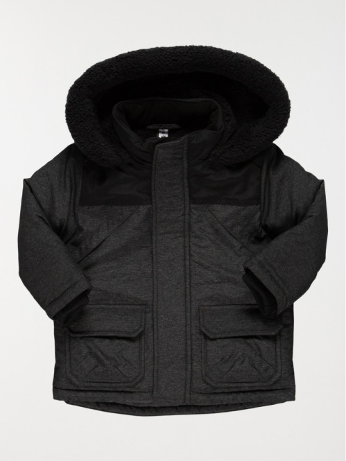 Parka à capuche garçon (3-24M)