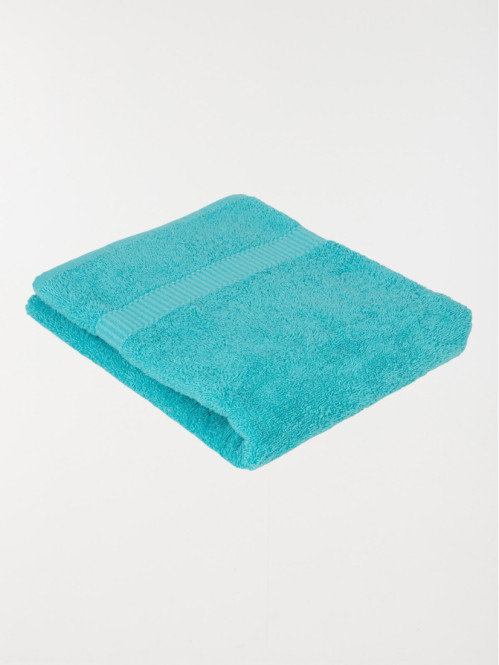 Drap de douche turquoise 70...