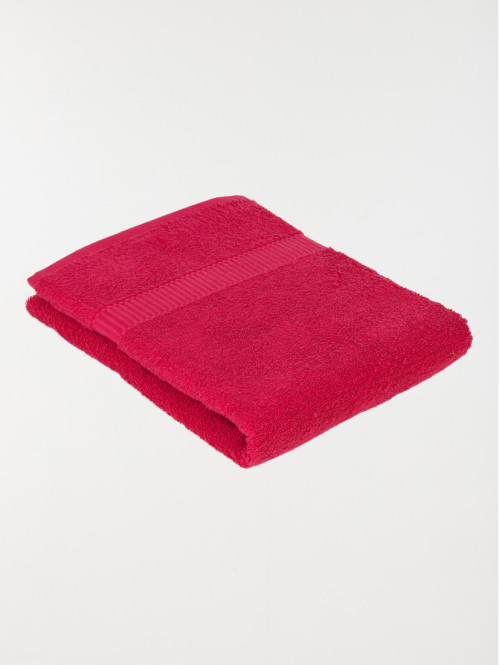 Drap de douche framboise 70...